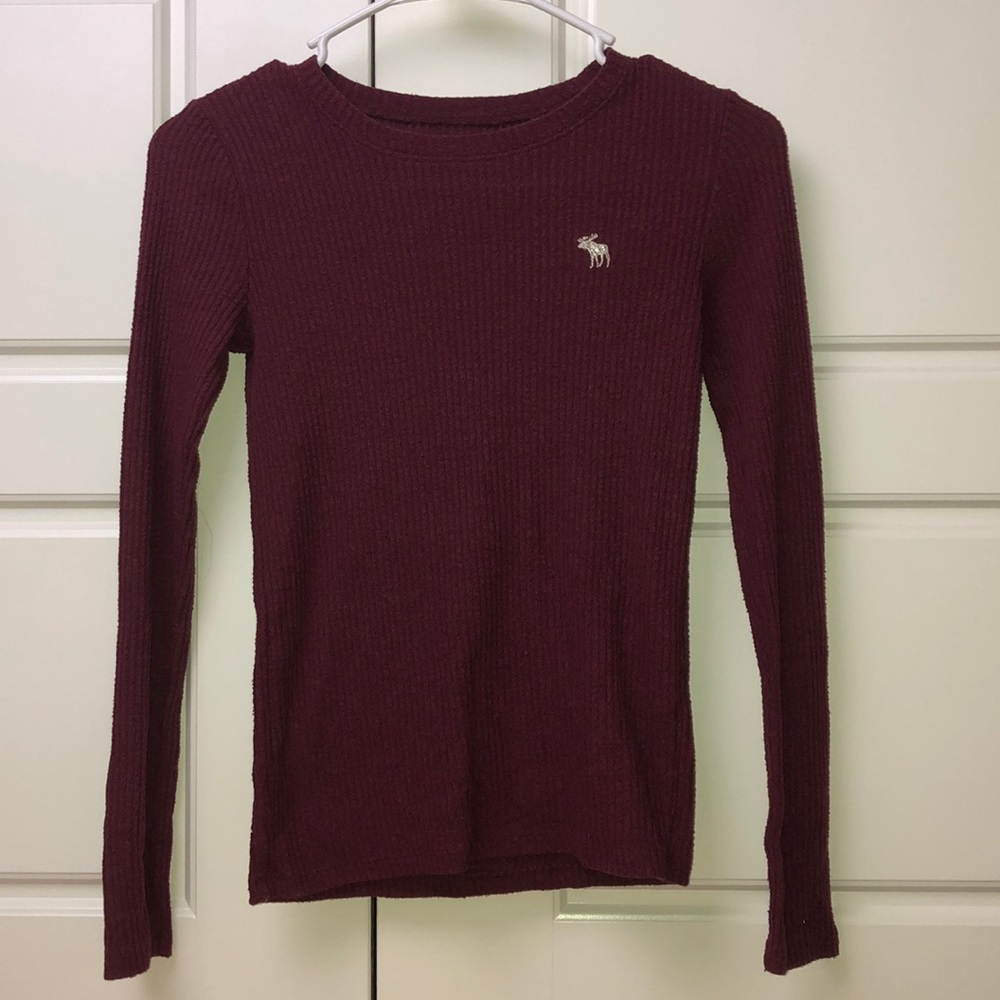 A&F Kids Girls Fitted Sweater